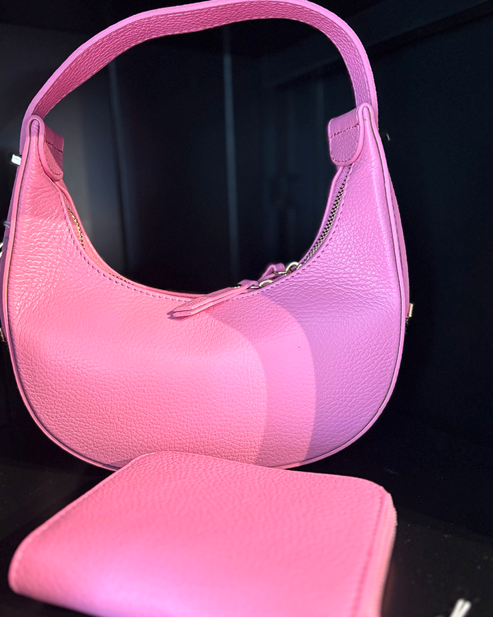 Coole Handtasche in pink - die kleine Wundertüte