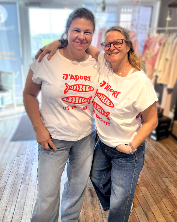 Shirt mit pinkem Aufdruck - die kleine Wundertüte