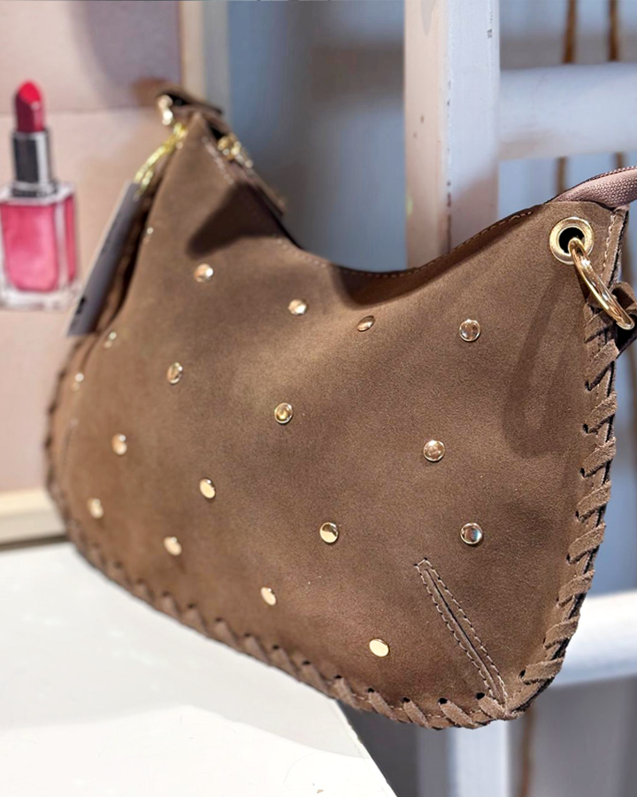 coole Tasche mit goldenen dots - die kleine Wundertüte